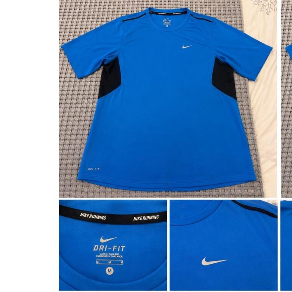 Nike dri fit running shirt, size M